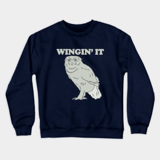 Owl - Winging It Crewneck Sweatshirt